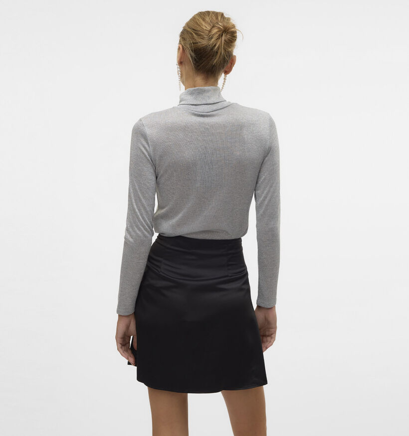 Vero Moda Sarah Beige T-shirt met rolkraag voor dames (349073)