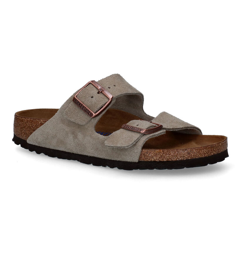 Birkenstock Arizona Bruine Slippers voor dames (330659)