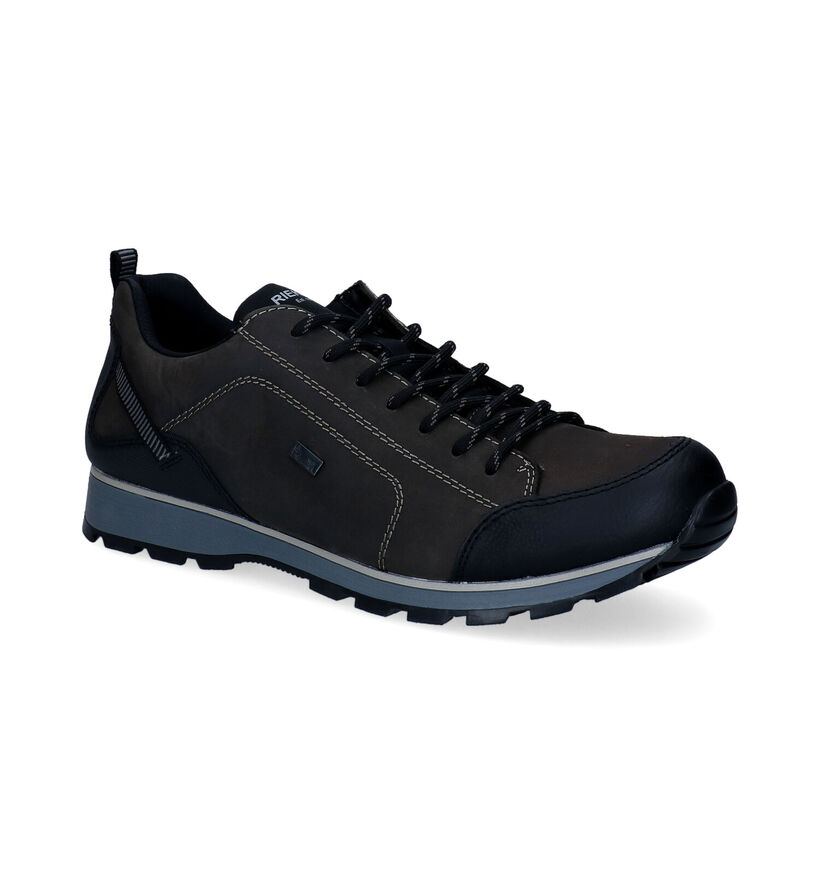Rieker Chaussures à lacets en Gris foncé pour hommes (297840) - pour semelles orthopédiques