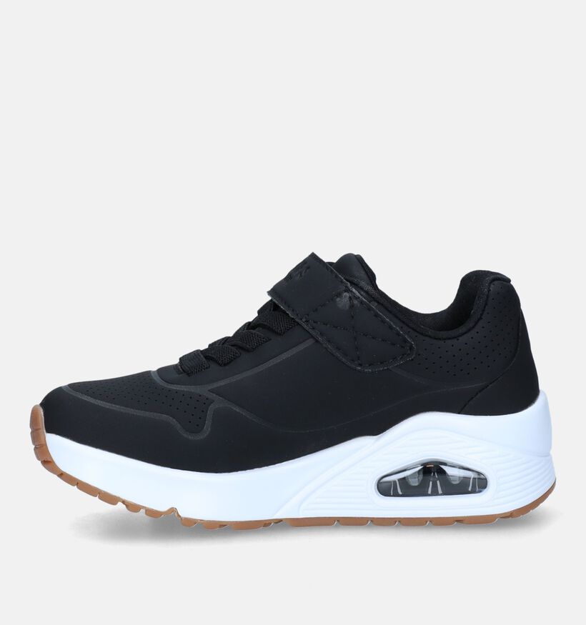 Skechers Uno Air Blitz Zwarte Sneakers voor jongens (334320)