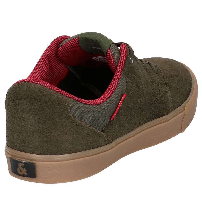 Jack & Jones Barton Bruine Skateschoenen in daim (256273)