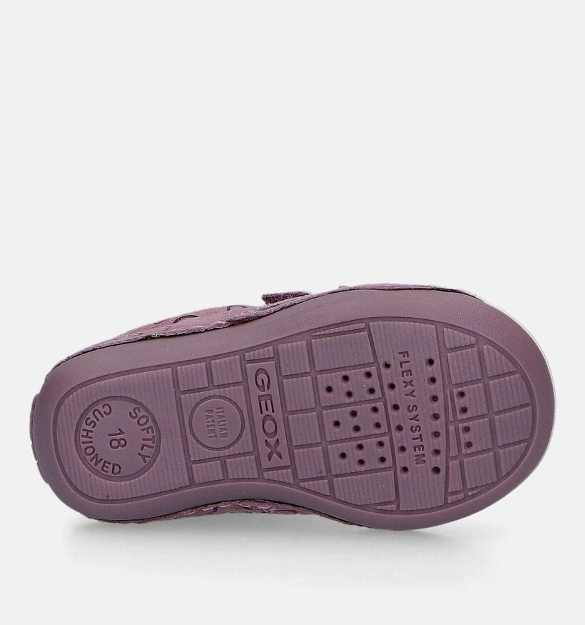 Geox Tutim Chaussures pour bébé en Rose pour filles (330111) - pour semelles orthopédiques