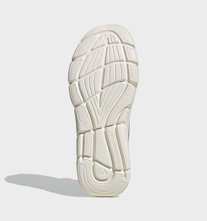 adidas Cloudfoam Flex Rapidfit Baskets basses en Gris fonc&eacute; pour hommes (372728) - pour semelles orthop&eacute;diques