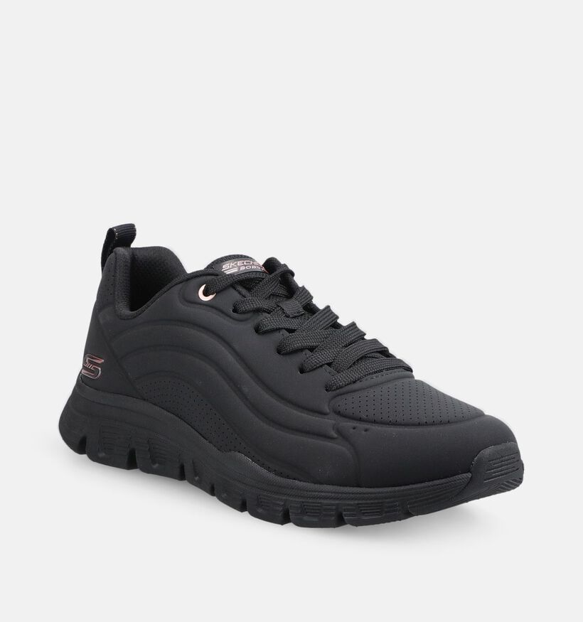 Skechers BOBS Sport B Lite Baskets basses en Noir pour femmes (375592)