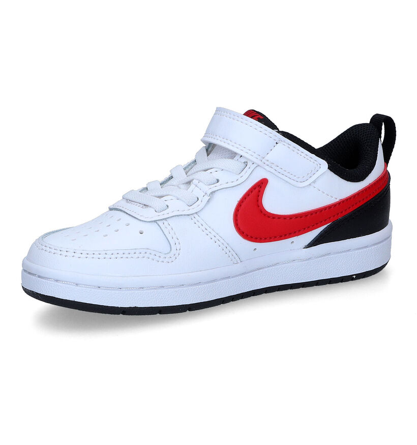 Nike Court Borough Low Baskets en Noir pour garçons (321351)