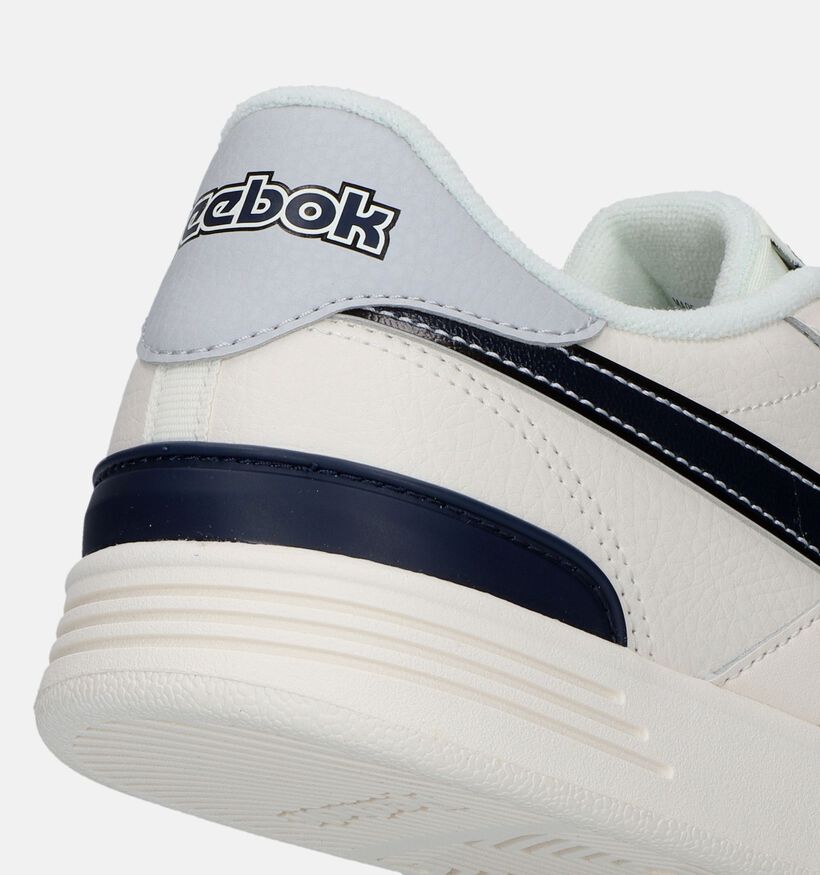 Reebok Court ADV Clip Baskets en Blanc pour hommes (335284) - pour semelles orthopédiques