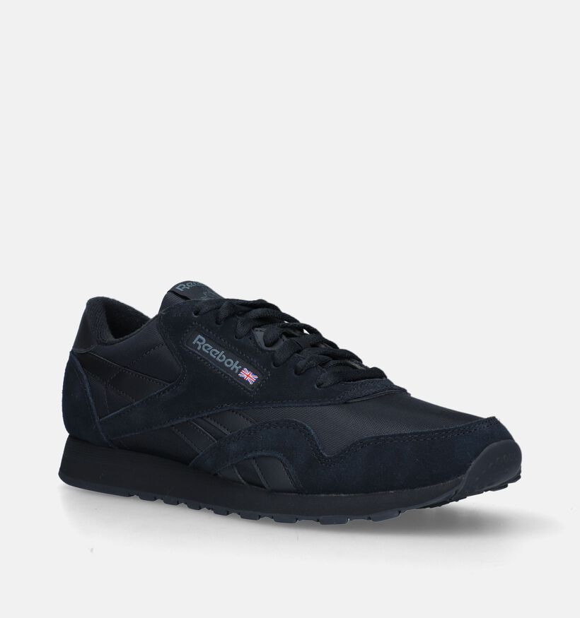 Reebok Classic Nylon Baskets en Noir pour hommes (335287)