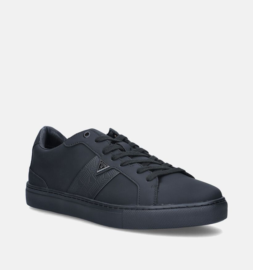 Guess Todi II Zwarte Veterschoenen voor heren (350437) - geschikt voor steunzolen