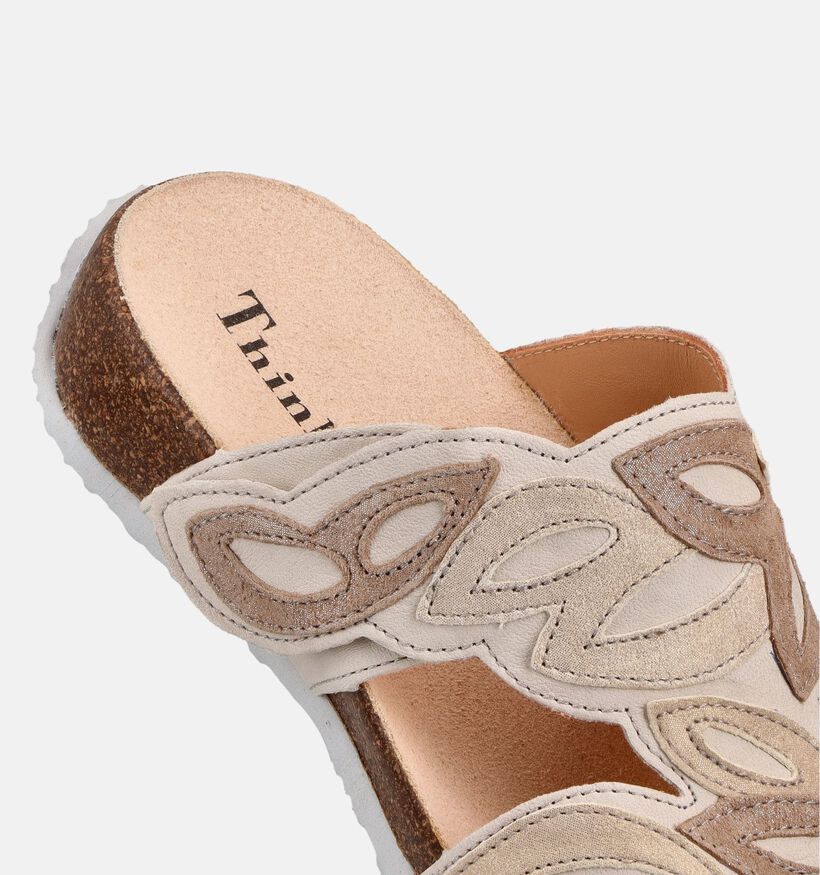Think! Nu-pieds en Ecru pour femmes (374090)
