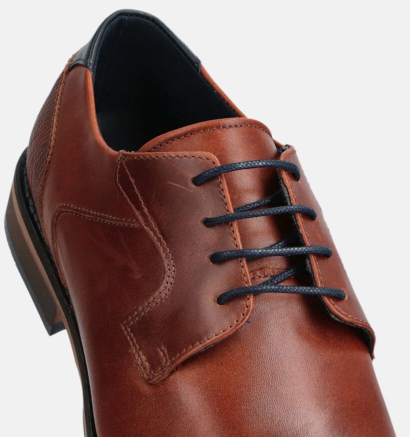 La Strada Cognac Geklede Veterschoenen voor heren (370521)
