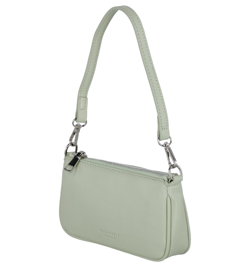 Seidenfelt Hamina Groene Crossbody Tas in kunstleer (288712)