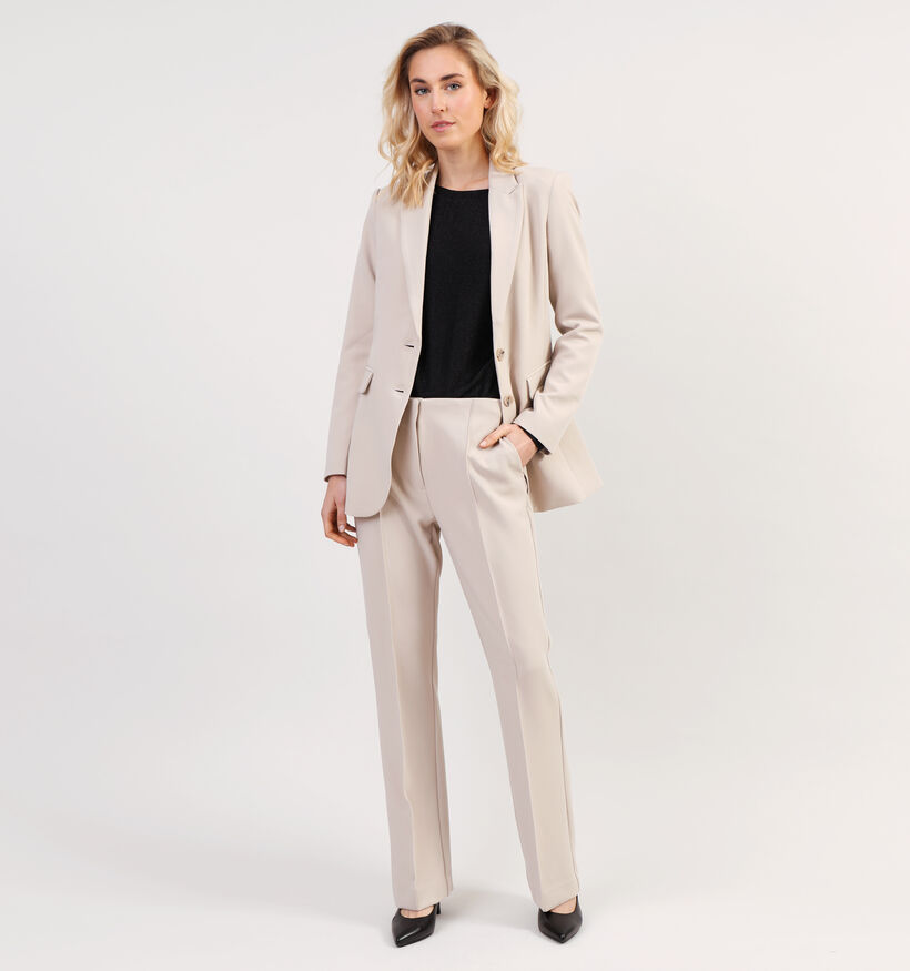 Expresso Basic Beige Blazer voor dames (351066)