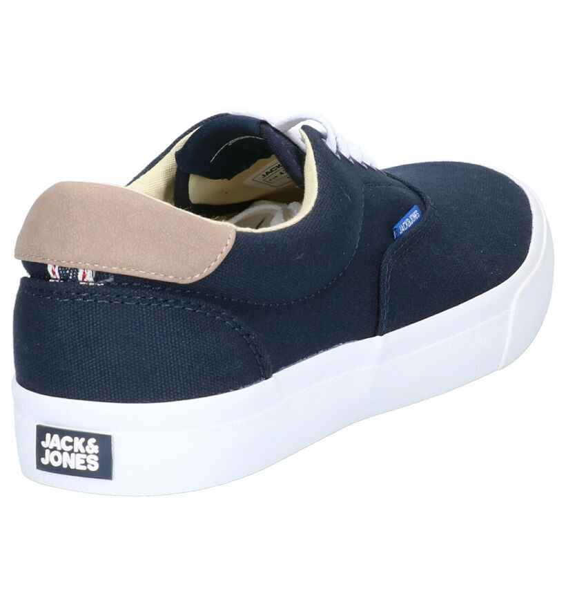 Jack & Jones Mork Canvas Chaussures à lacets en Blanc en textile (269163)