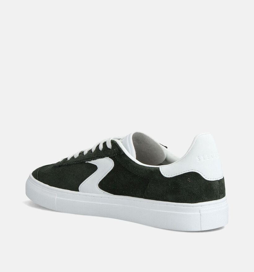 Skechers Arch Fit Legend Hamor Baskets en Bleu Skechers Arch Fit Legend Hamor Baskets en Vert foncé pour hommes (360864)