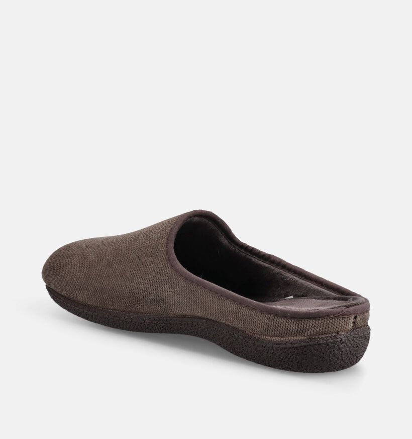 Alberola Taupe Open Pantoffels voor heren (381337)