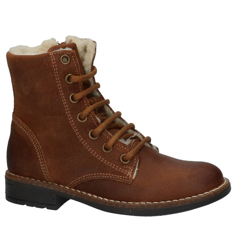 Nörvik Chaussures hautes en Brun foncé en nubuck (226447)