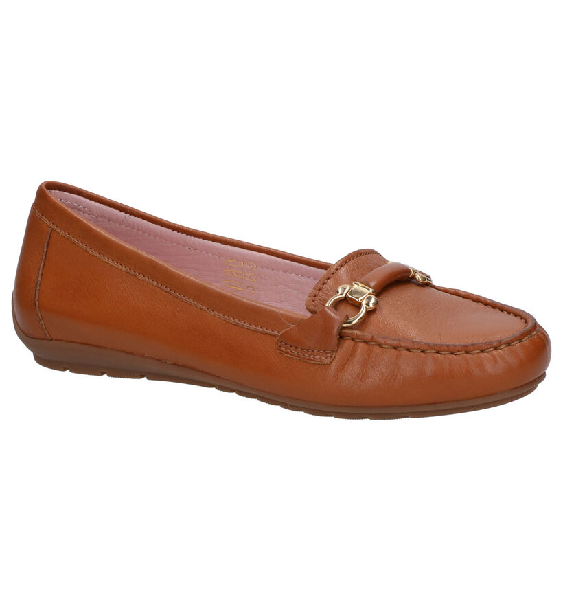 River Woods Ava Cognac Mocassins in leer (271175)