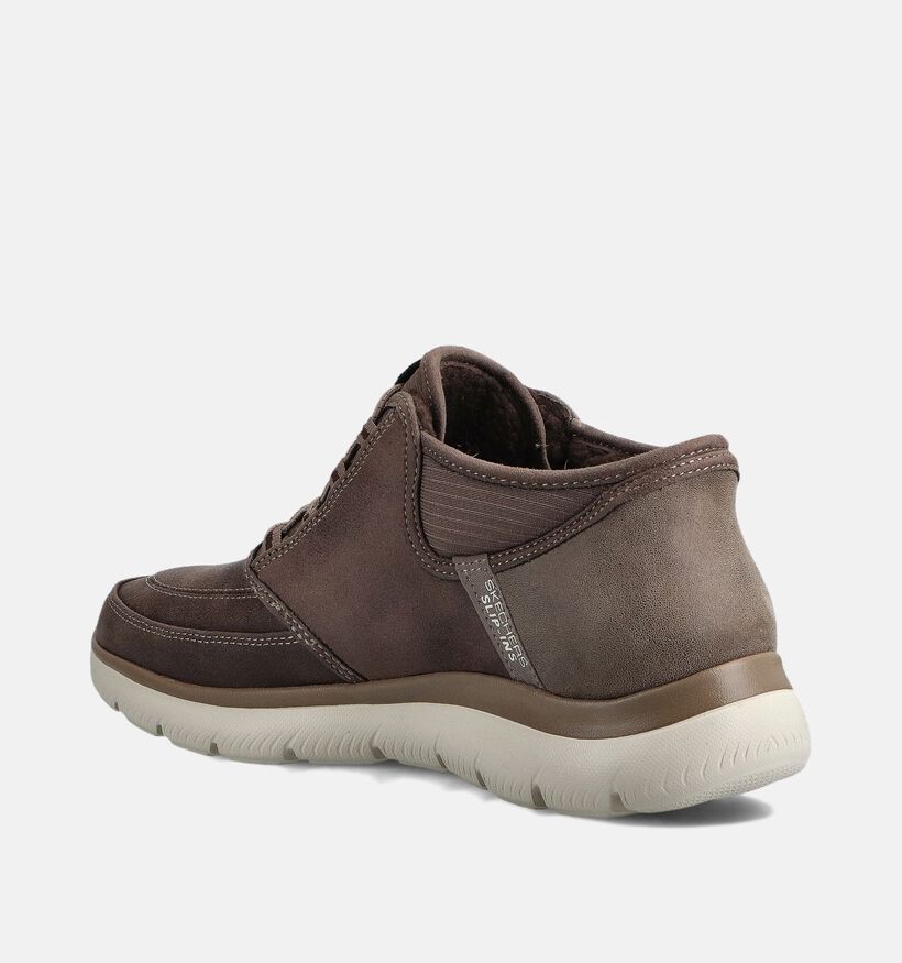 Skechers Summits Baskets en Marron pour hommes (360877)
