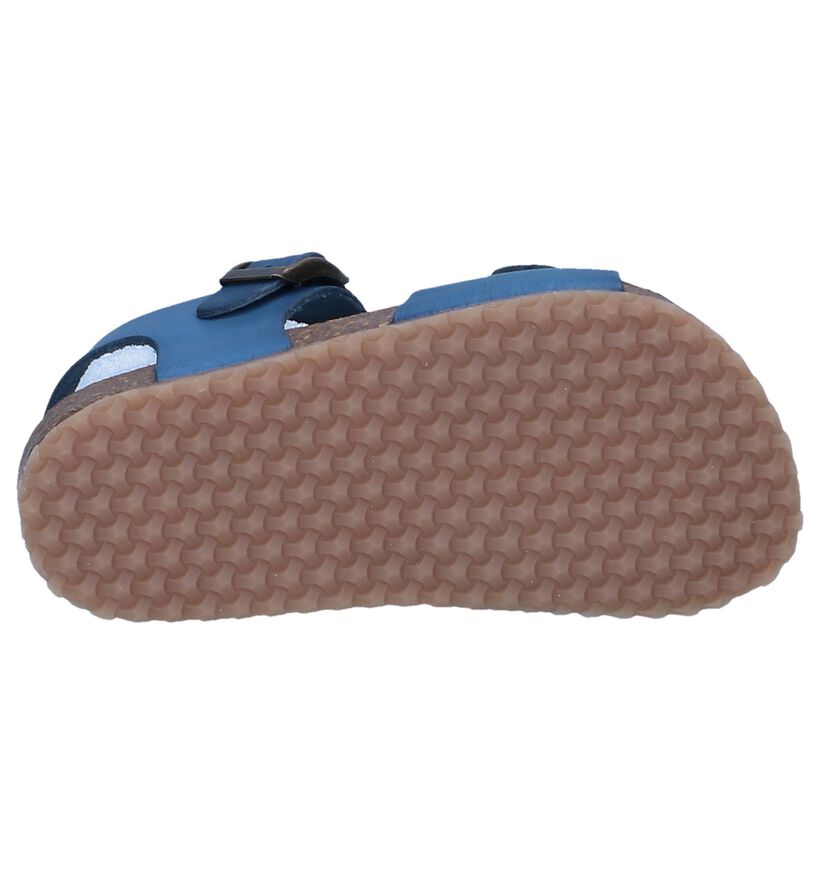 Bumba Beasy Sandales en Bleu en cuir (273235)