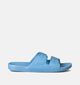 Freedom Moses Basic Claquettes en Bleu pour femmes (354877)