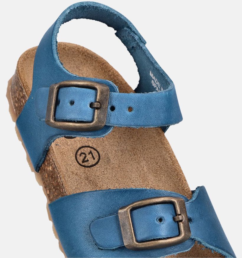 Little David Sandales pour b&eacute;b&eacute; en Bleu pour filles, gar&ccedil;ons (373108)