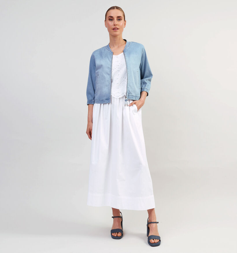 comma Blauwe Korte Jas voor dames (358263)