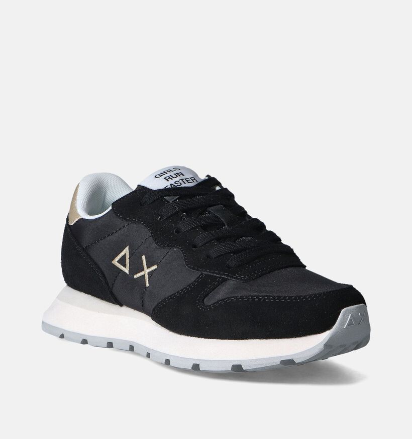 Sun68 Ally Gold Silver Baskets en Noir pour femmes (351698) - pour semelles orthopédiques