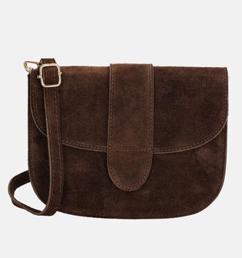 Charm London Sacs porté croisé Marron/Taupe/Bleu