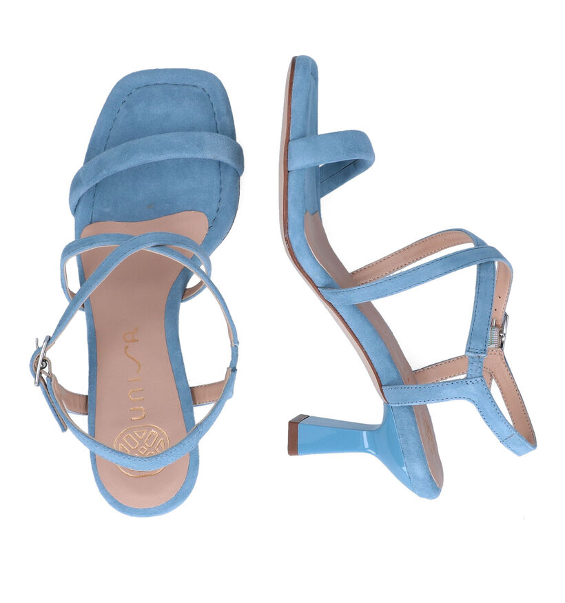 Unisa Mancil Blauwe Sandalen voor dames (309708)