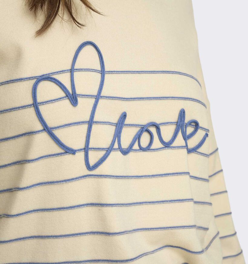 ONLY Carmakoma Carsigne Pull en Beige pour femmes (374870)