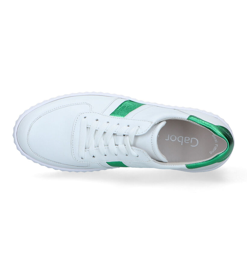 Gabor Best Fitting Witte Sneakers voor dames (323423) - geschikt voor steunzolen