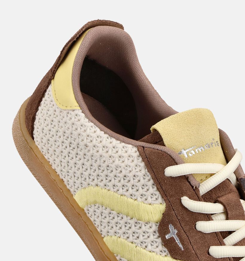 Tamaris Bruine Sneakers voor dames (371783) - geschikt voor steunzolen