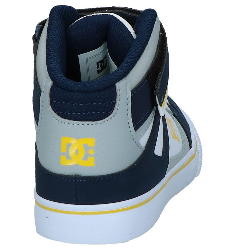 DC Shoes Skate sneakers en Bleu en simili cuir (220886)