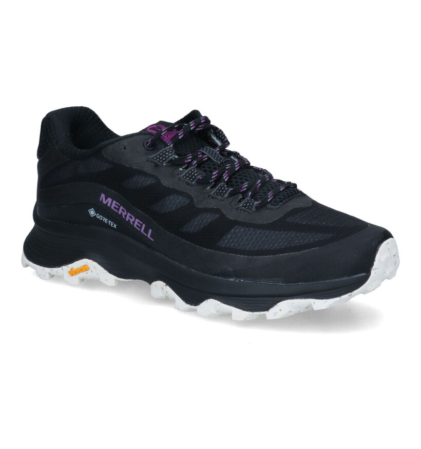Merrell Moab Speed GTX Chaussures de Randonneé en Noir en textile (310226)
