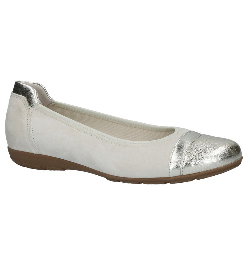 Gabor Hovercraft Ballerines en Gris clair en daim (216160)