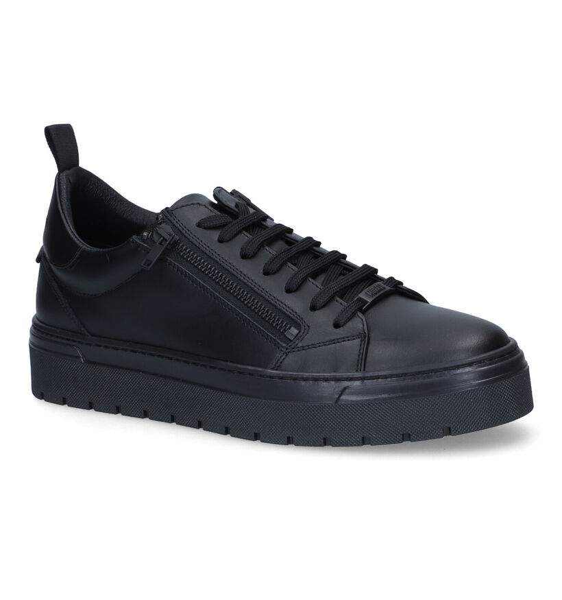 Antony Morato Zwarte Veterschoenen in leer (315643)