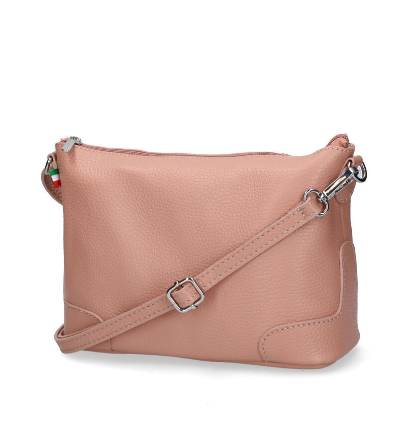 Time Mode Blauwe Crossbody tas in leer (327499)