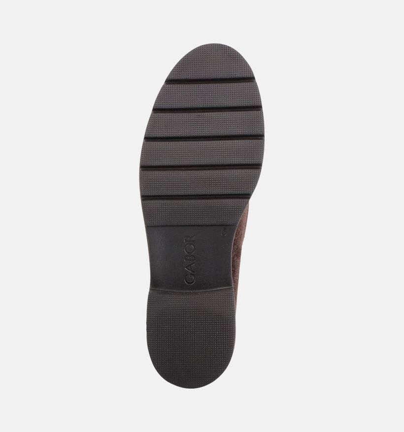 Gabor Comfort Donkerbruine Bootschoenen voor dames (378262)