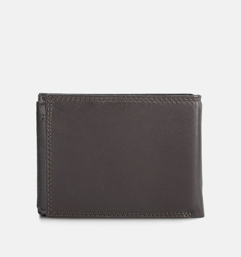 Cloverfield Portefeuille en Brun fonc&eacute; pour hommes (381779)