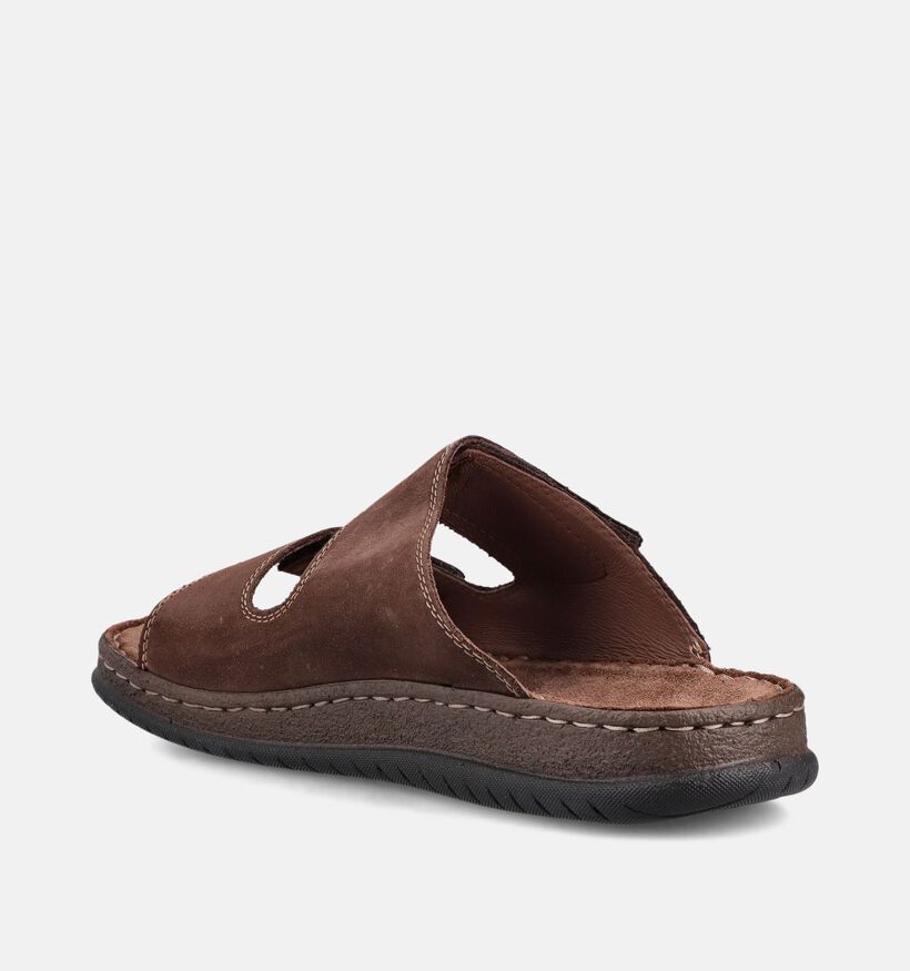 Rohde Bruine Slippers voor heren (370981)