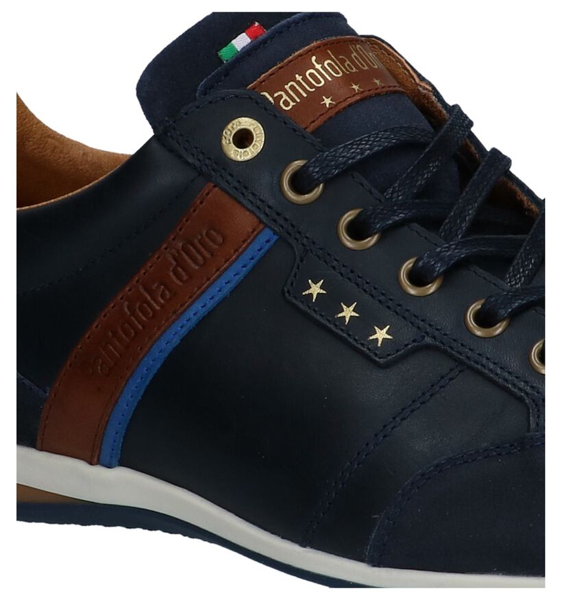 Pantofola d'Oro Roma Cognac Veterschoenen voor heren (322042) - geschikt voor steunzolen