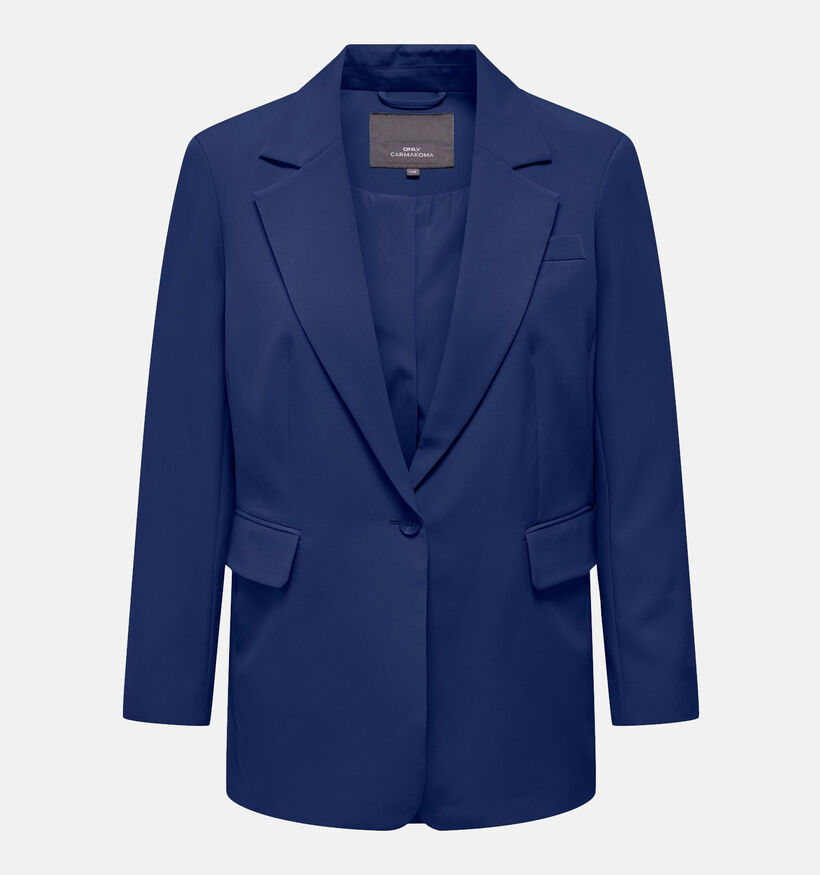 ONLY Carmakoma Lana-Berry OVS Blazer en Bleu pour femmes (342986)