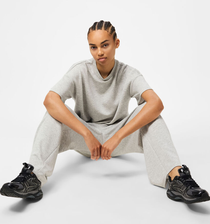 Pieces Polly Grijze Joggingbroek voor dames (374926)