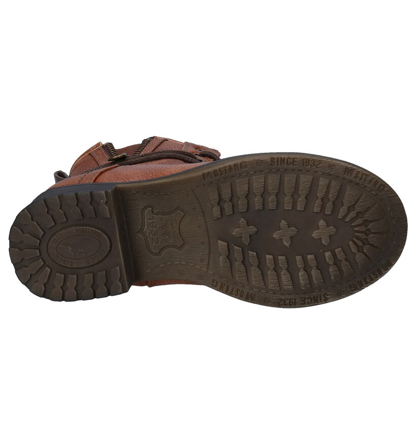 Mustang Bottines robustes en Gris pour filles (331714)