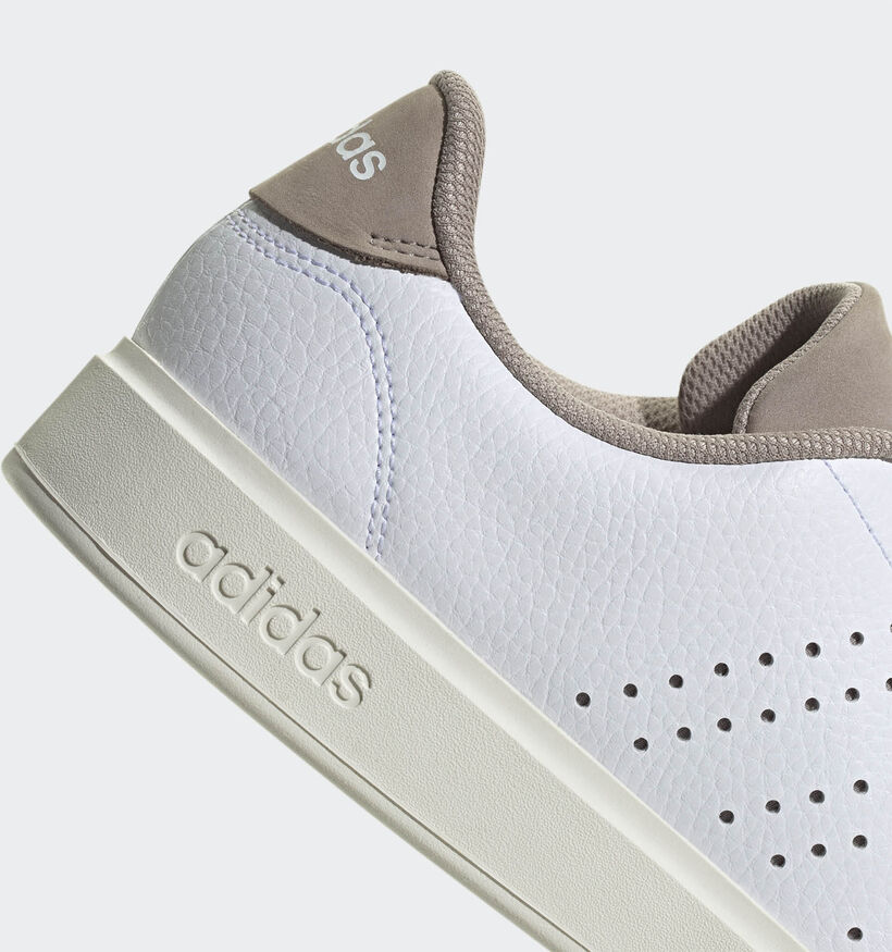 adidas Advantage 2.0 Baskets en Blanc pour garçons, hommes (348957)
