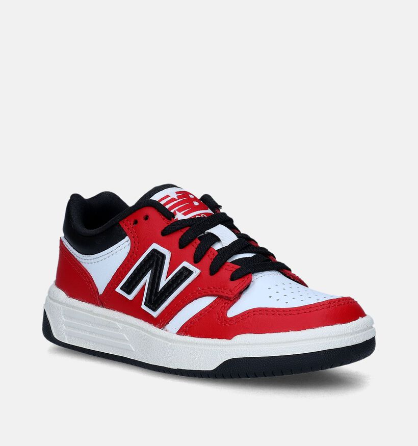 New Balance PSB480 Rode Sneakers voor jongens, meisjes (343126)