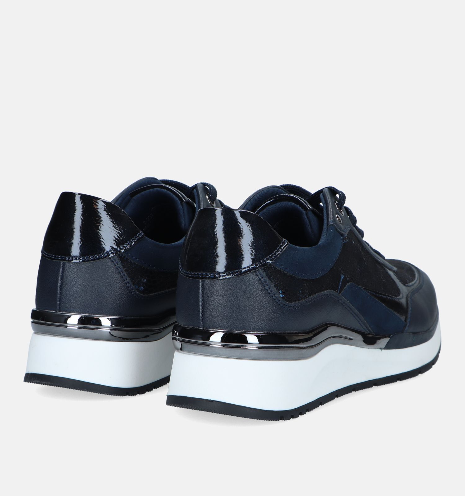 Marco Tozzi Blauwe Sneakers Dames Sneakers Online op TORFS.BE