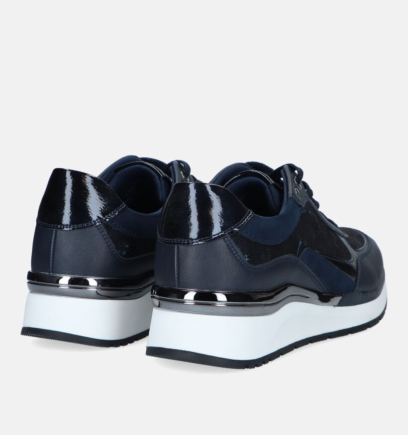 Marco Tozzi Blauwe Sneakers voor dames (339419)