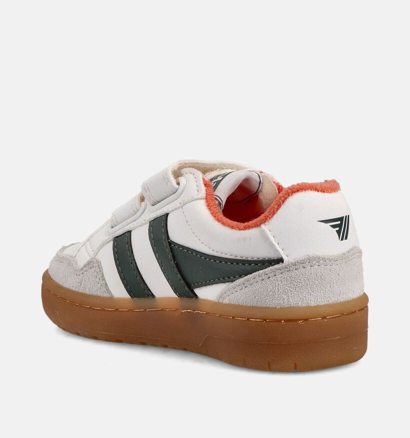 Gola Eagle Strap Witte Sneakers voor meisjes, jongens (368597) - geschikt voor steunzolen