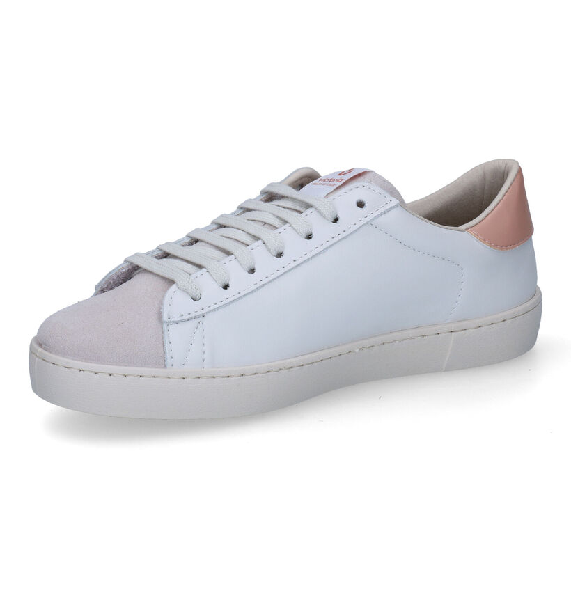 Victoria Witte Sneakers in leer (305337)